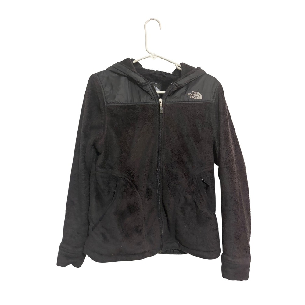 The North Face Osito Fleece Hooded Jacket Black Gorpcore Small S